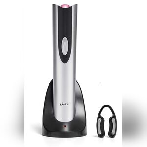 Oster Electric Wine Bottle Opener in Silver and Black